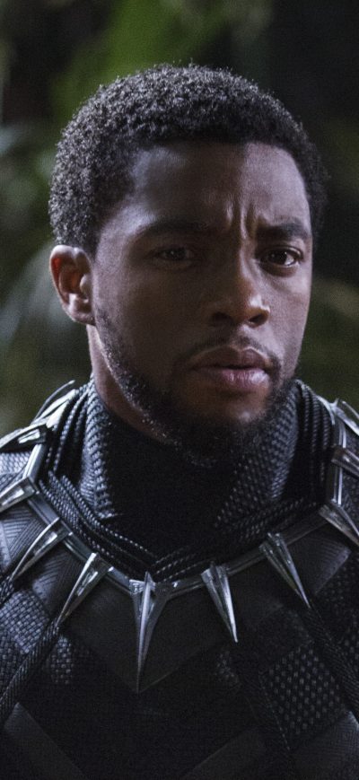 Fond d'écran iPhone Chadwick Boseman Black Panther 4k 2018