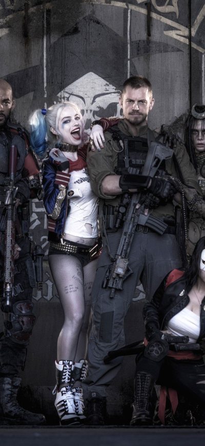 Fond d'écran iPhone Suicide Squad Movie Team