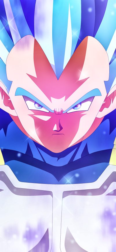 Fond d'écran iPhone Vegeta Blue 5k Anime