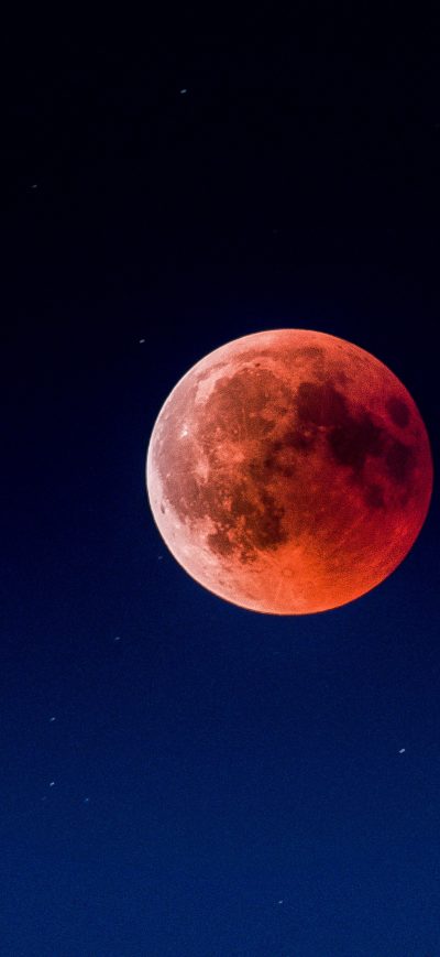 Fond d'écran iPhone Blood Moon Star 4k