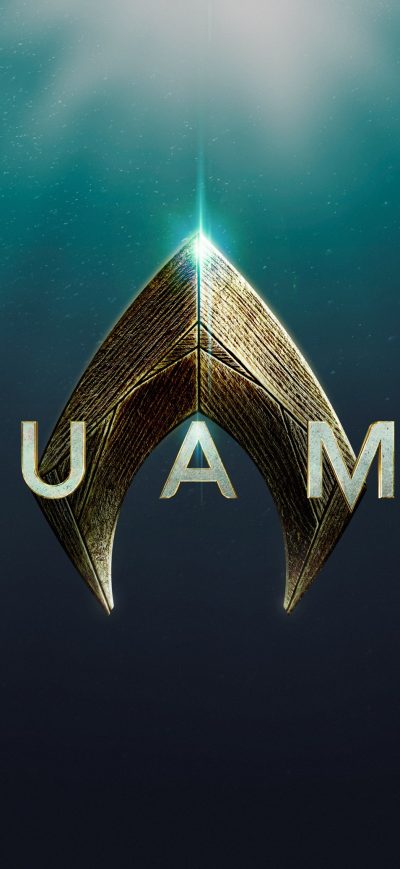 Fond d'écran iPhone 2018 Aquaman Movie Logo