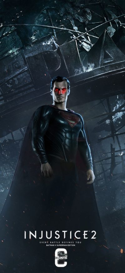 Fond d'écran iPhone Injustice 2 Superman