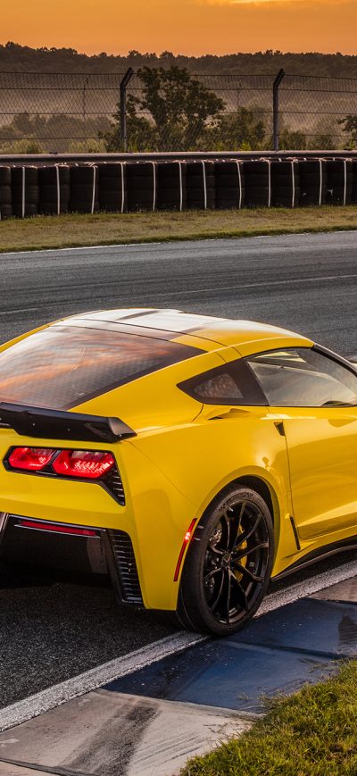 Fond d'écran iPhone 2017 Chevrolet Corvette Grand Sport Rear