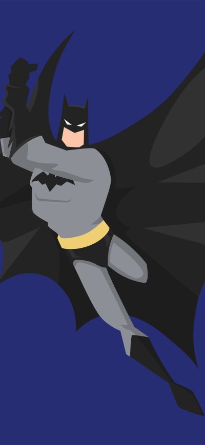 Fond d'écran iPhone Batman Vector Style