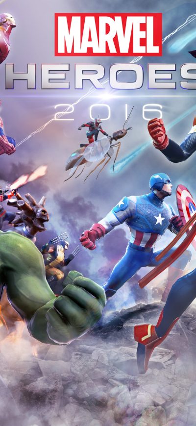 Fond d'écran iPhone Marvel Heroes 2016 Art