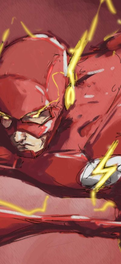 Fond d'écran iPhone Flash Art 4k