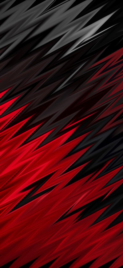 Fond d'écran iPhone Red Black Sharp Shapes