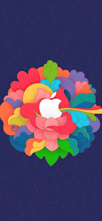 Fond d'écran iPhone Apple Osx Logo 5k