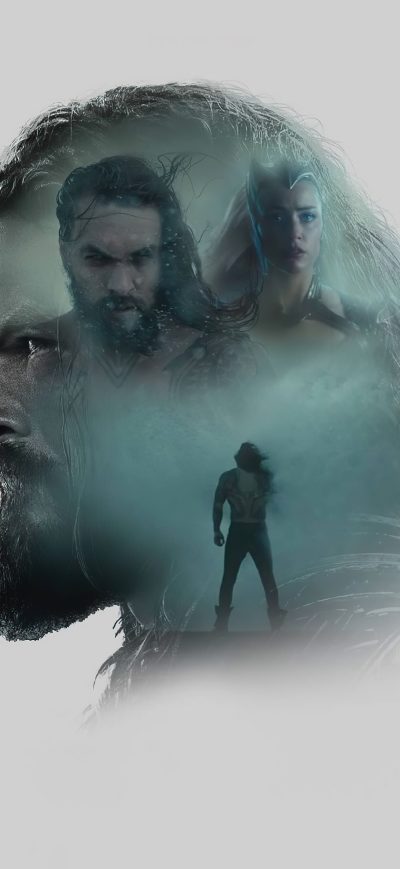 Fond d'écran iPhone Jason Momoa As Aquaman Zack Synders Justice League Minimal