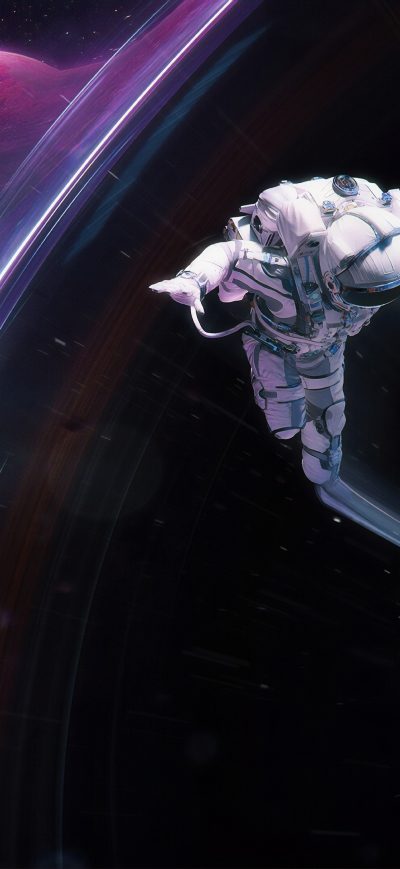 Fond d'écran iPhone Into The Black Hole 4k