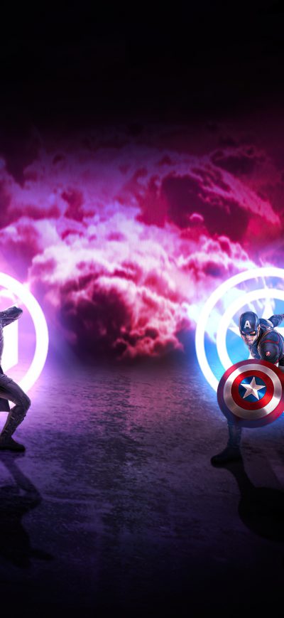 Fond d'écran iPhone Avengers Gotham Knights Style