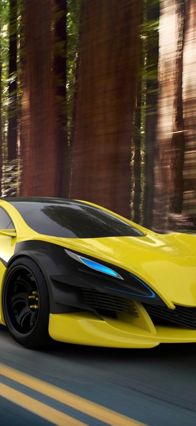 Fond d'écran L1 FE Concept sur iPhone
