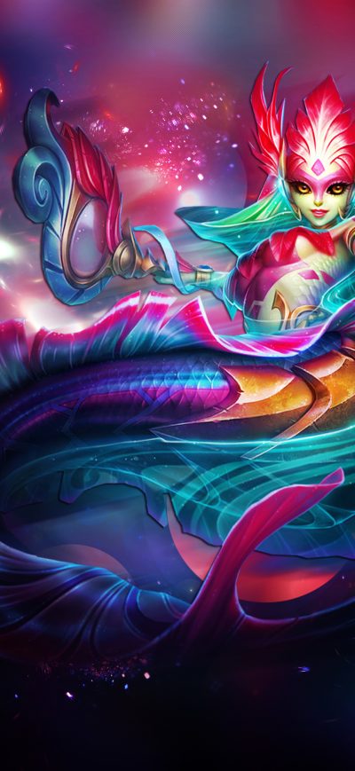 Fond d'écran Nami League Of Legends sur iPhone