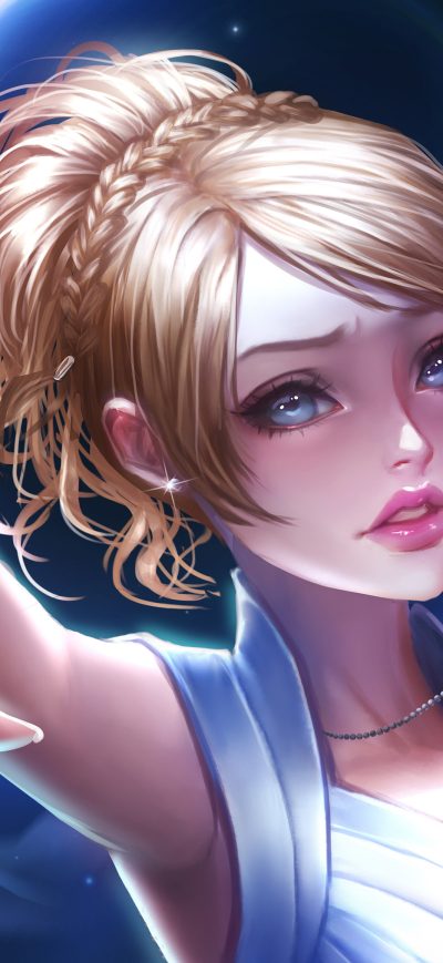 Fond d'écran iPhone Lunafreya Nox Fleuret Final Fantasy XV 4k Artwork