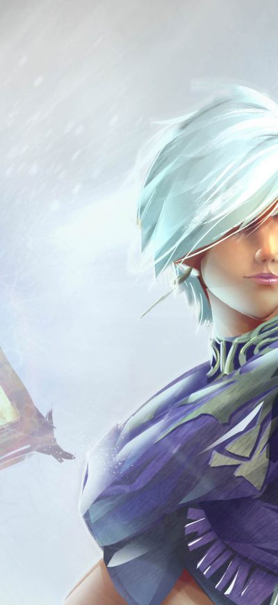 Fond d'écran iPhone Colette Belrose Final Fantasy XV Character 2018 Artwork 4k