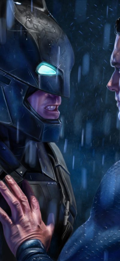 Fond d'écran iPhone Art Batman V Superman