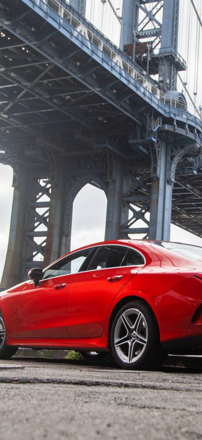 Fond d'écran 2019 Mercedes Benz CLS 450 AMG Line sur iPhone