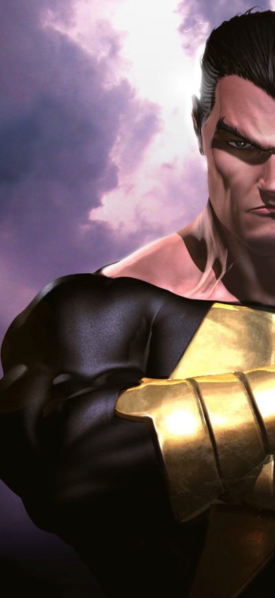 Fond d'écran iPhone Black Adam Dc