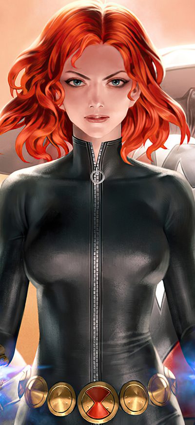 Fond d'écran iPhone Widowmaker Marvel Comics 4k