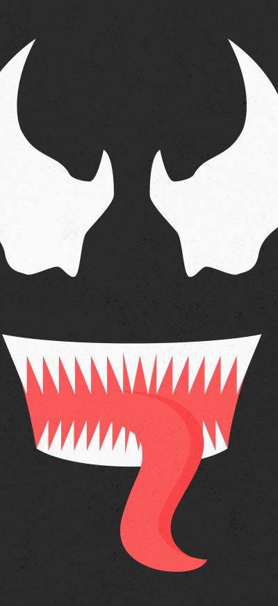 Fond d'écran iPhone Venom Minimal Art 5k
