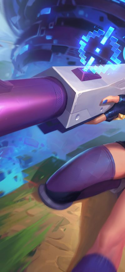 Fond d'écran iPhone Caitlyn League Of Legends Game 4k