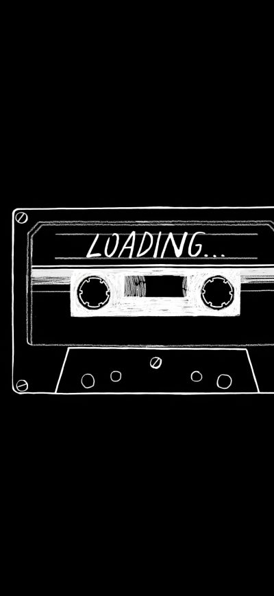 Fond d'écran iPhone Audio Cassette Minimalist