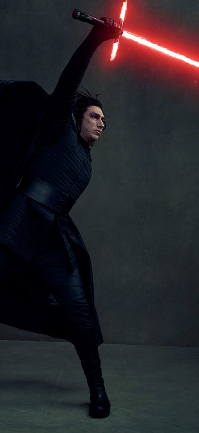 Fond d'écran iPhone Kylo Ren In Star Wars The Last Jedi 4k Vanity Fair