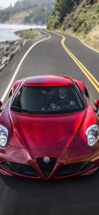 Fond d'écran iPhone Alfa Romeo 4C 2016