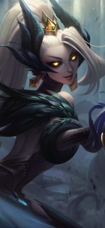 Fond d'écran Coven Zyra League Of Legends 4k sur iPhone