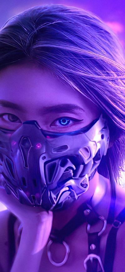 Fond d'écran iPhone Cyber Eyes 4k