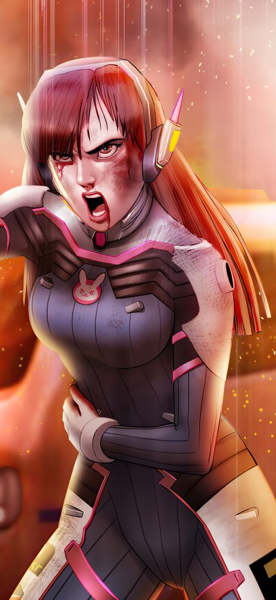 Fond d'écran iPhone Dva Overwatch 2020 4k