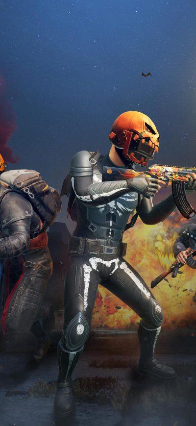 Fond d'écran iPhone Pubg Halloween Update 4k