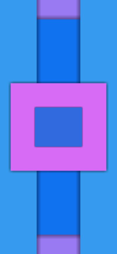 Fond d'écran iPhone Blue Pink Shapes Abstract Background