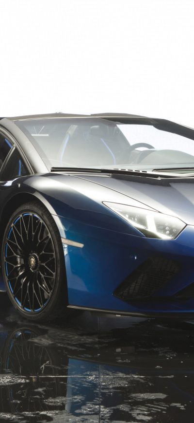 Fond d'écran iPhone Lamborghini Aventador S Roadster 50th Anniversary Japan 2017 4k