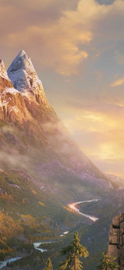 Fond d'écran iPhone The Good Dinosaur 6