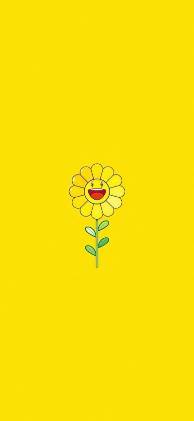 Fond d'écran iPhone Yellow Sunflower Background