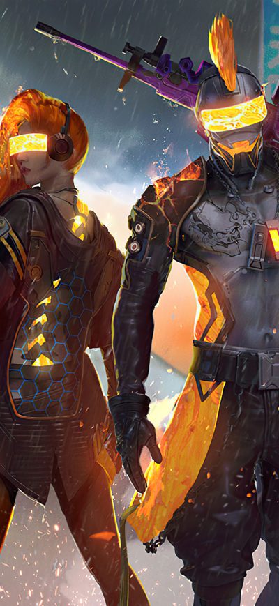 Fond d'écran iPhone 2021 Garena Free Fire