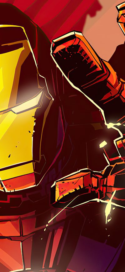 Fond d'écran iPhone Iron Man Fan Made Art 4k