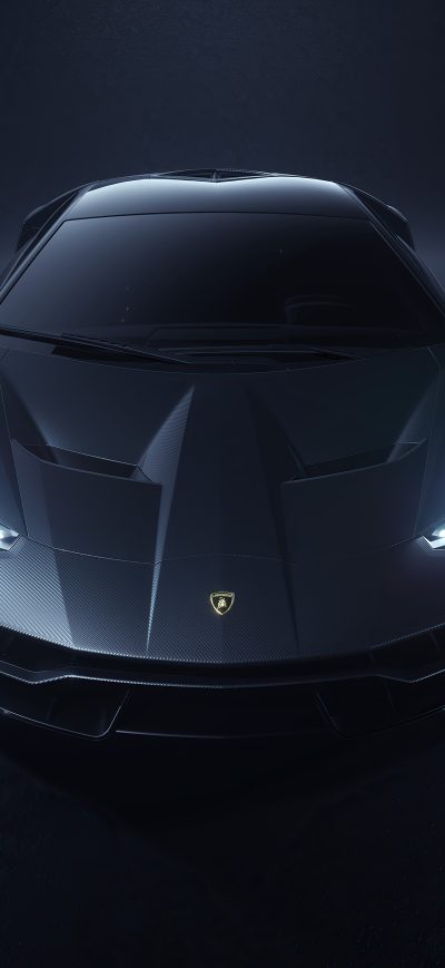 Fond d'écran iPhone Lamborghini Centenario Grey Front 5k