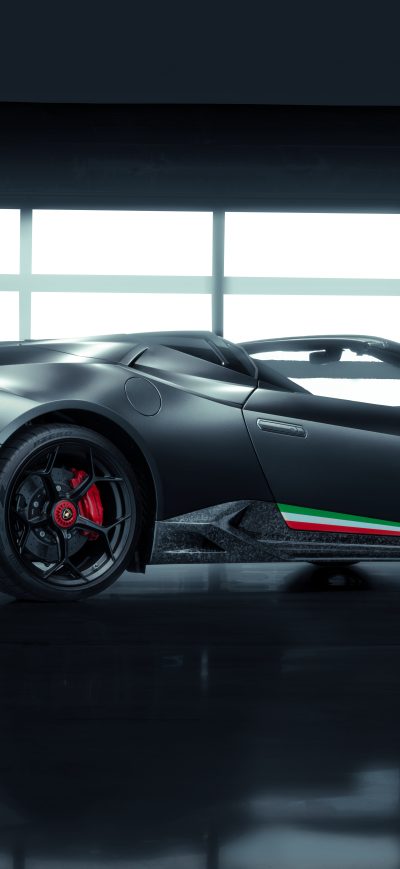 Fond d'écran iPhone Vorsteiner Lamborghini Huracan Performante Spyder Vicenzo Edizione 10k