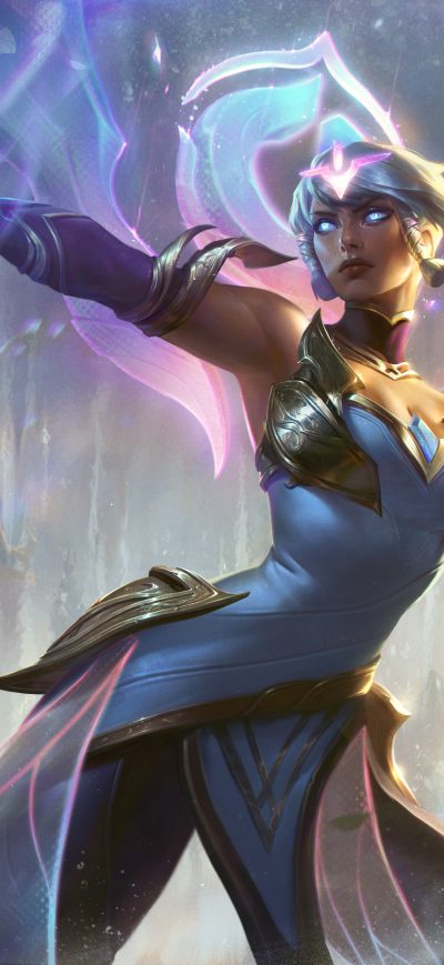 Fond d'écran iPhone Dawnbringer Karma League Of Legends 8k