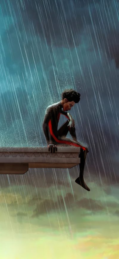 Fond d'écran iPhone Sacrifices Of Miles Morales