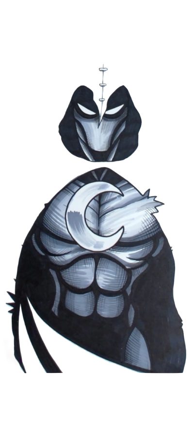 Fond d'écran iPhone Mavel Moon Knight 4k