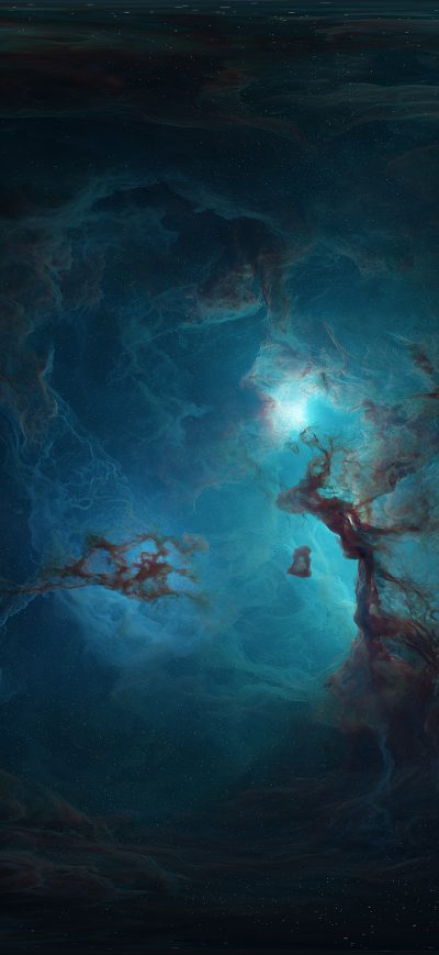 Fond d'écran iPhone 3d Nebula 4k