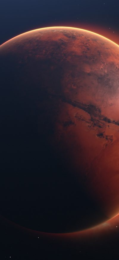 Fond d'écran iPhone Planet Space Mars 4k