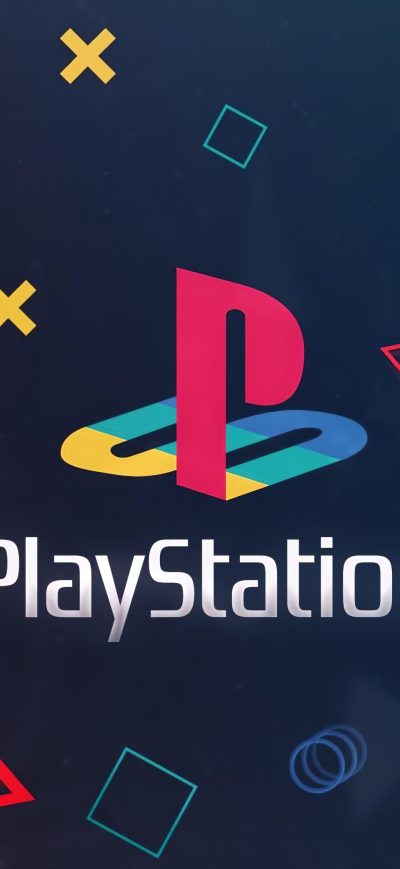 Fond d'écran iPhone Playstation Logo Background 4k