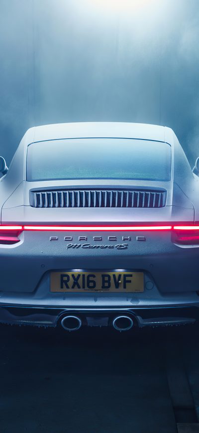 Fond d'écran iPhone Porsche 911 Snow Test