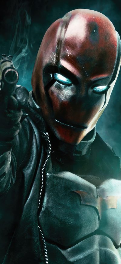 Fond d'écran iPhone Red Hood Fallen 4k