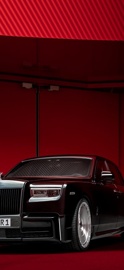 Fond d'écran iPhone Spofec Rolls Royce Phantom 2023 8k