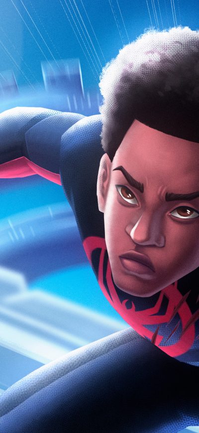 Fond d'écran iPhone Spider Man Across The Spiderverse 4k
